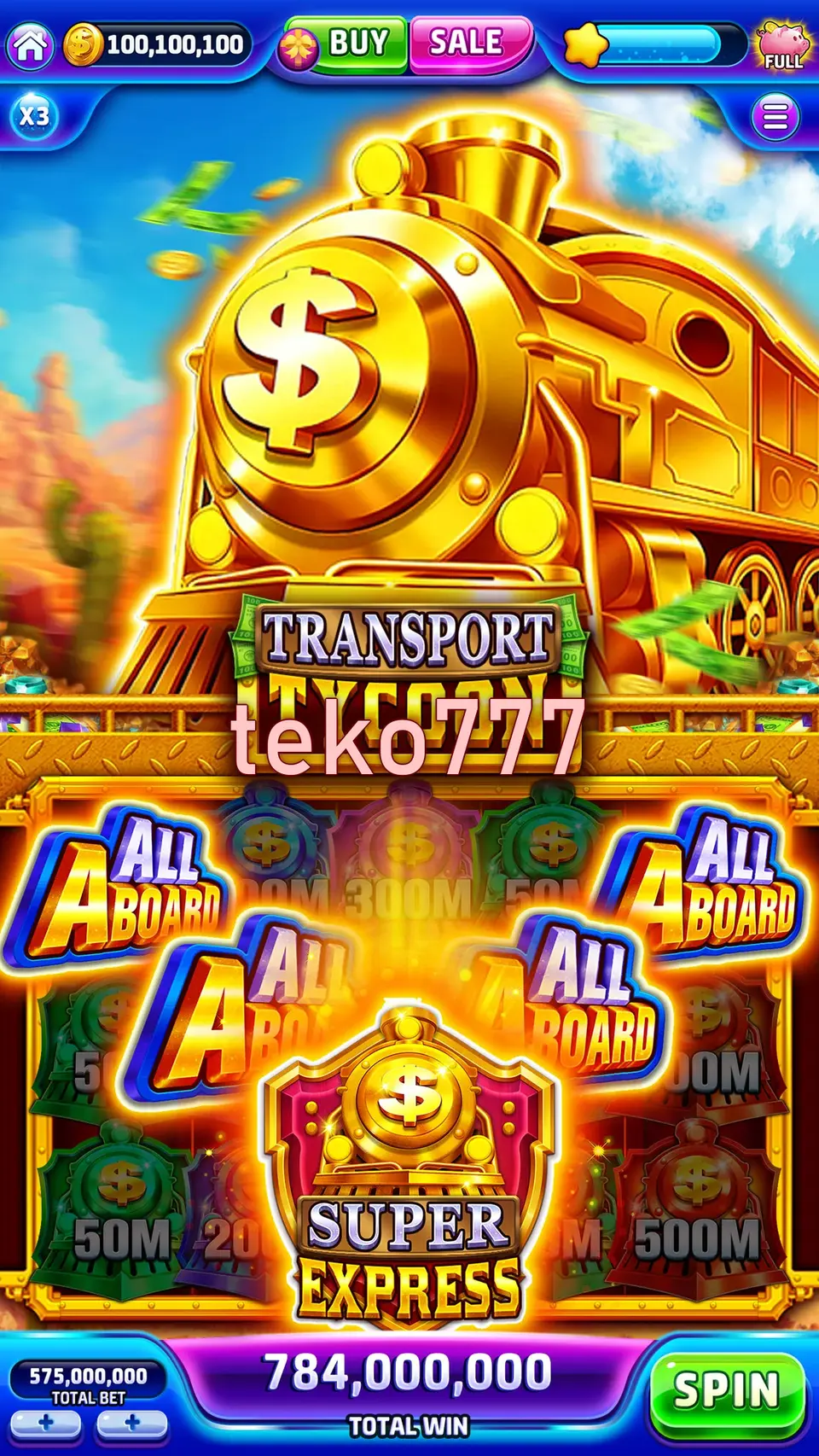 teko777 Masuk